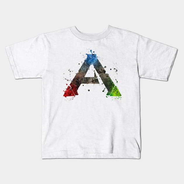 Ark Survival Evolved (Colored) Kids T-Shirt by JonathonSummers